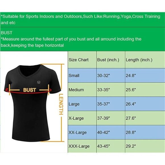 3 Pack Women's Compression Workout Athletic Shirt - Picture 6 of 6